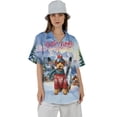 thumbnail image 4 of Hello Welcome Winter The Ski Airedale Terrier Snowy Day Hawaiian Shirt Breathable Summer Unisex Merch Dale Waterside Dog Lover - 13013, 4 of 6