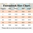 thumbnail image 7 of Fantaslook Womens Plus Size Tops 3/4 Sleeve Pleated Dressy Blouses Crew Neck Casual Tunic Tops Summer Shirts, 7 of 7