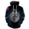 thumbnail image 1 of Sudadera con capucha y cremallera de astronauta de dibujos animados para hombre, camisetas con estampado 3D a la moda para adolescentes, ropa de calle de hip hop, estilo Harajuku informal, gran oferta, 1 of 6
