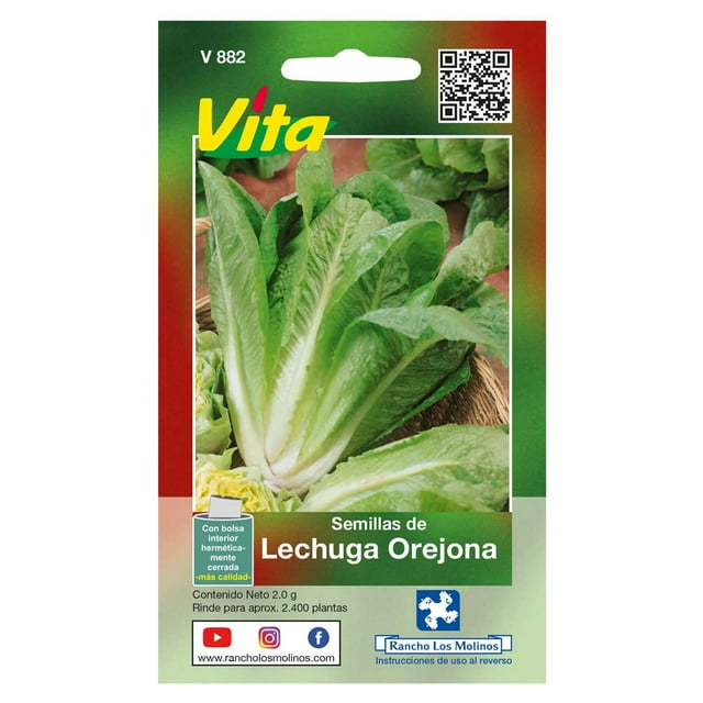 Semillas Lechuga Orejona Vita