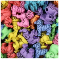 BeadTin Circus Mix Antique Safari Animal Pony Beads (2oz)
