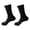 Black, variant on Athletic Ankle Socks Spring Summer Thin Mid Calf Breathable Fitness Running Cycling Long Socks