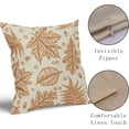 thumbnail image 4 of Housses de Coussin Citrouille Foncée d'Automne x Ensemble de Coussins Décoratifs à Thème Automnal Action de Grâce Récolte Imprimé Taies d'Oreiller de Style Ferme Extérieur Housse de Coussin Décor Saisonnier pour Canapé S, 4 of 8
