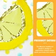 thumbnail image 3 of MasteelfCA Traditional Mexican Pinata Toy Lemon Shaped Pinata Candy Filled Pinata Craft, 3 of 7