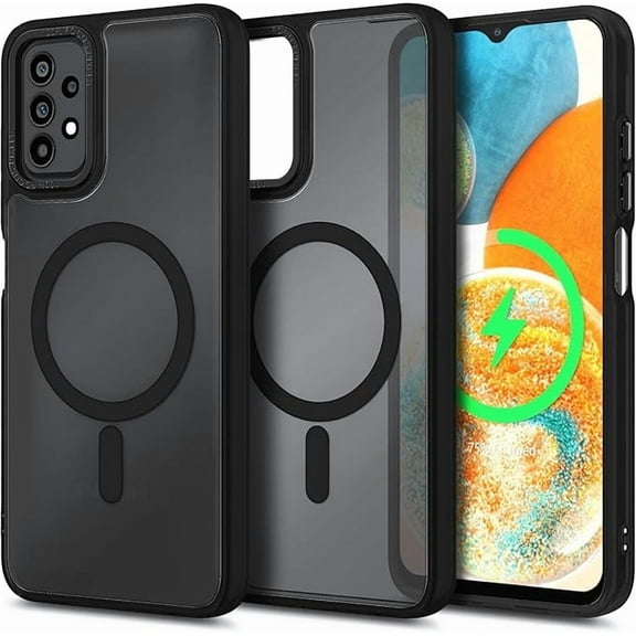 NGB SUPREMACY For Samsung Galaxy A23 5G Phone Case Wireless Charging MagSafe/Qi Magnetic Car Mount Galaxy A23 Case Cover