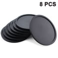 thumbnail image 1 of Posavasos de silicona de 8 piezas, posavasos antideslizantes de silicona sin BPA, posavasos de vidrio para bar, sala de estar, cocina, oficina, tazas de café, tazas de té, 1 of 8