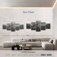 thumbnail image 4 of Elephant Stock Scratched Steel World Map Wall Art - Horizontal Multi Panel Canvas - Living Room Wall Decor - Map Multi Panel - Silver And Gray Decor - 92" x 42", 4 of 8