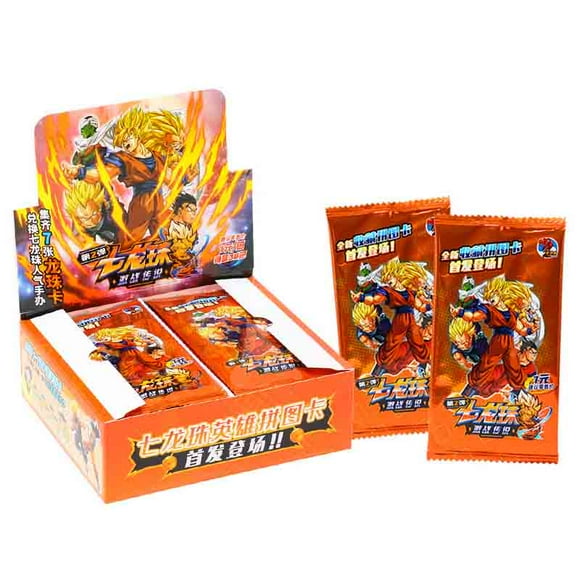 Dragon Ball Collection Card Shiny Son Goku Saiyan Vegeta Trading Proxy Flash Cards Gam Anime Battle Carte for Children Gift Toy