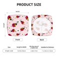 thumbnail image 5 of Kdxio Chair Seat Covers Ladybugs And Flower Print Chair Covers for Dining Room Square Washable Chair Protector Seat(Six Piece), 5 of 7
