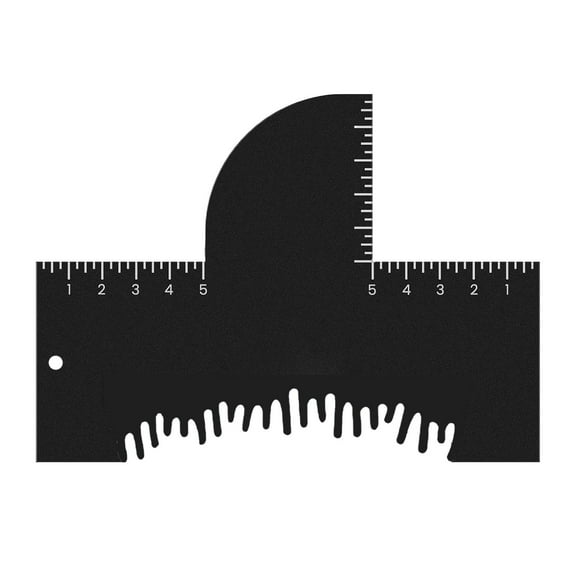 Stgfyxgs Hairline Guide Hair Line Ruler Styling Template Woman and Man Multifunctional Hairline Enhancer Tool Hair Density Spray Guide