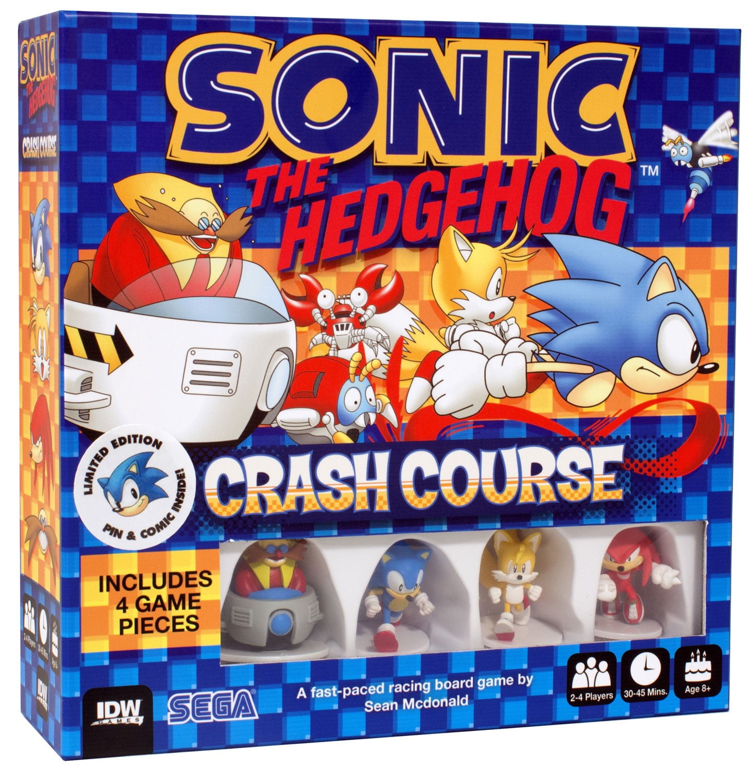 Sonic The Hedgehog Crash Course Board Game [Limited Edition] Walmart