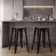 thumbnail image 3 of Set de 4 Taburetes de Bar Costway Metal 64,5 cm Con Asiento de Madera y Reposapiés, 3 of 4