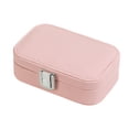 thumbnail image 4 of Organizador de joyas de viaje Sunnimix Rosado 12 cm x 7,5 cm x 4 cm, 4 of 7