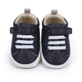 thumbnail image 3 of nvzhuang Infant Baby Girls Boys Sneakers PU Leather Anti-Slip Soft Sole Prewalker Toddler Shoes, 3 of 9