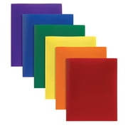 Office Depot Brand Poly 2-Pocket Portfolio, Assorted Colors