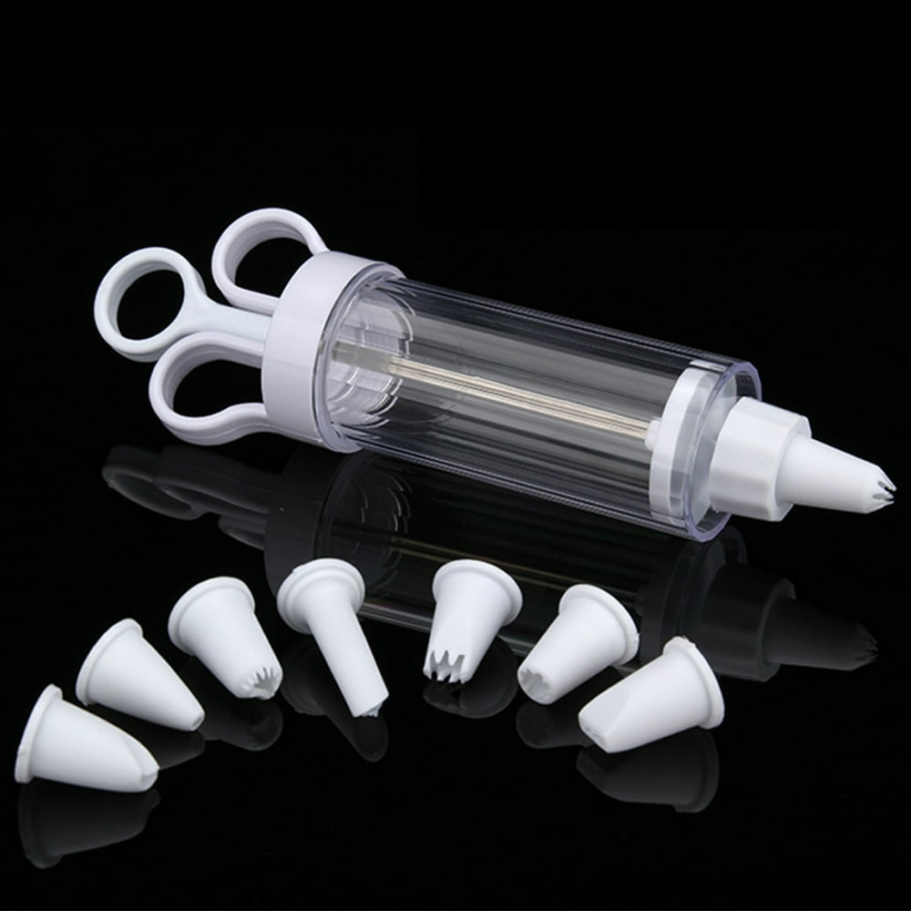 Food Grade Plastic Cake Decoration Nozzles Pastry Icing Piping Syringe