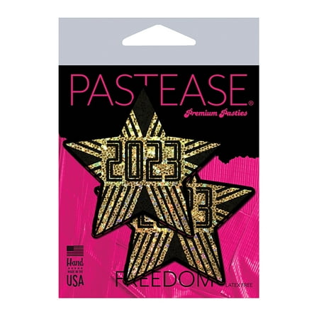 

Pastease 2023 New Years Star - Gold O/s