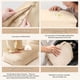 thumbnail image 5 of 2 Piezas organizador autocomprimible,Bolsas de Organizador para Edredones,bolsa de almacenamiento plegable que ahorra espacio,para edredones, Mantas, Ropa de Cama, Ropa (Beige, Large),Beige, 5 of 7