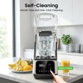 thumbnail image 3 of Friwest Professional Commercial Blender, 2400W High Power Smoothie Blender with 68oz, 6-Speed Control & Pulse, Ice Crushing Blender for Frozen Drinks, 3 of 8