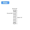 thumbnail image 2 of Unique Bargains Compression Spring, 5 Pack 304 Stainless Steel, 7mm OD, 1mm Wire, 30mm Length, 2 of 6