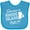 Turquoise, variant on Inktastic Someone in Rhode Island Loves Me Boys or Girls Baby Bib