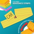 thumbnail image 4 of Cartulina de colores Sentence Strips Chell, 3 x 24 cm, paquete de 100, 4 of 7