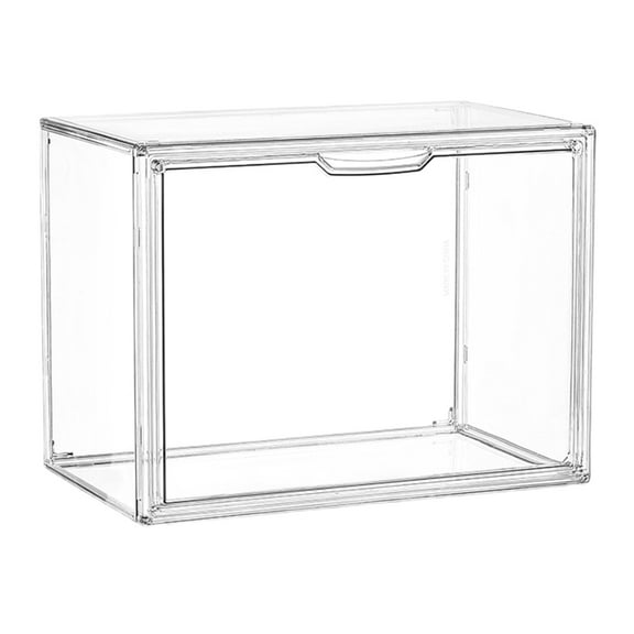 FUEENIRVA Display Box Book Storage Case Transparent 1Set