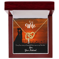thumbnail image 5 of To My Wife Wife Love Story Inseparable Necklace, 5 of 20