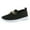 Black, variant on Cool Women'S Mesh Slip-Ons Women'S Flexible Sports Sneakers Women Casual Shoes Fashionable And Minimalist Chain Decoration Mesh Breathable Comfortable Flat Bottom Non Slip