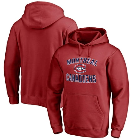 - Montreal Canadiens Victory Arch Fleece Pullover Hoodie - Red