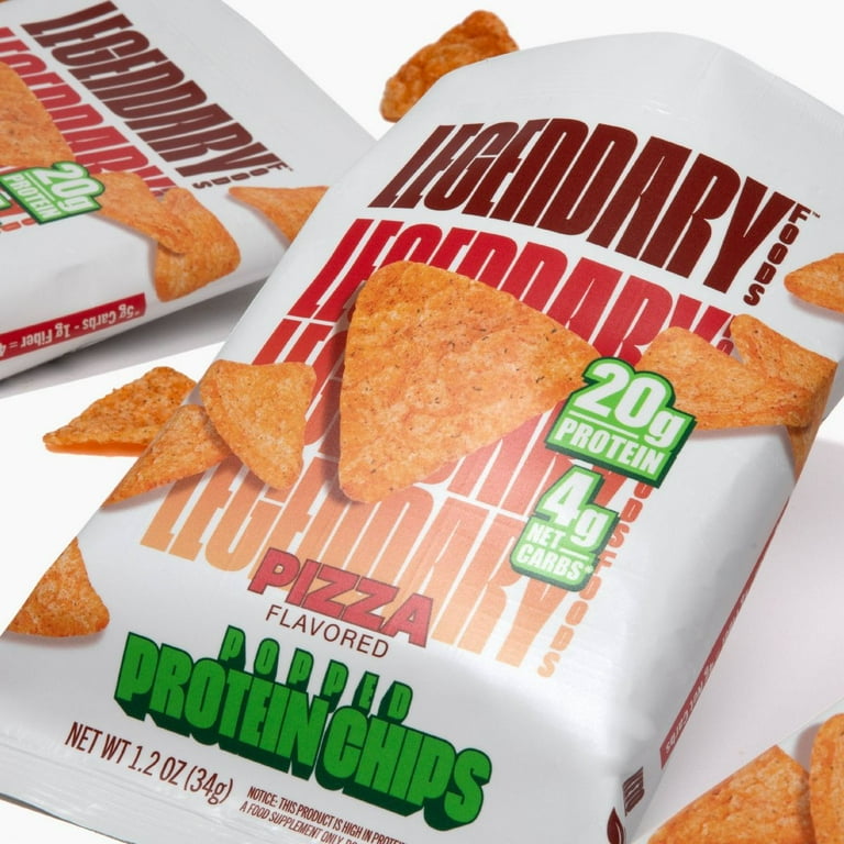 2X - Legendary Foods Gluten Free and Keto Friendly Popped Protein