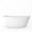 White, variant on Castello USA Manhattan 59" Freestanding Solid Surface Soaking Bathtub in White