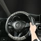 thumbnail image 1 of Funda para volante de coche, funda para manillar de volante, funda para volante de cuero transpirable con veta de madera., 1 of 6