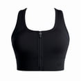 thumbnail image 1 of Top Deportivo Marel para Mujer, Cierre Delantero, Negro Talla CH, 1 of 4