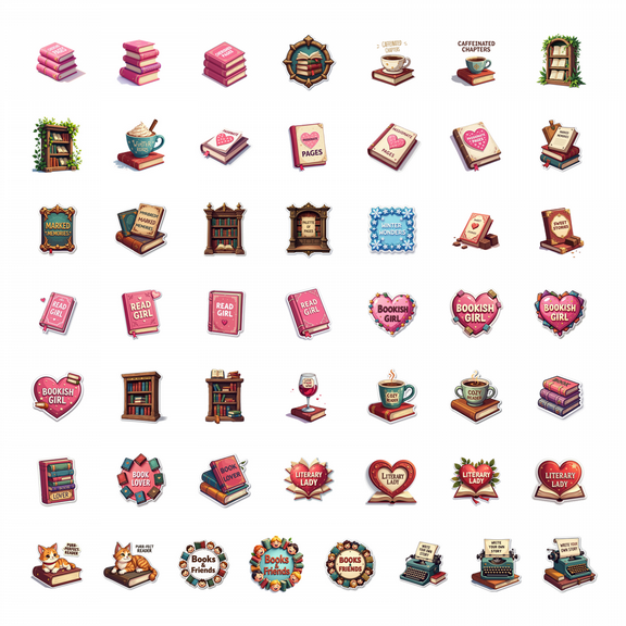 50pcs Unique Read And Unwine Stickers Holiday Quote Stickers Vintage Bottle Stickers Notebook Water Bottle Laptop Skateboard Scrapbooking