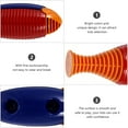 thumbnail image 3 of IFANLANDOR 2Pcs Toddlers Musical Instruments Frog Rattle Abs Assorted Color Parent-Child Interaction, 3 of 8
