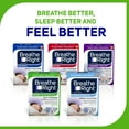 thumbnail image 2 of Breathe Right Nasal Strips To Stop Snoring, Drug-Free, Extra Clear, 26 Count, 2 of 11