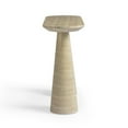 thumbnail image 5 of TOV Furniture Sandra Faux Travertine Indoor/Outdoor Console Table, 5 of 7