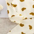 thumbnail image 4 of NOLDARES Toddler Baby Boys Fall Clothes Set Stripe Embroidery Long Sleeve Sweatshirt Pullover Tops & Pants Outfits Size:6-12 M,Yellow, 4 of 7