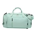 thumbnail image 6 of fenteer Travel Duffle Bag Carry on Tote Large Capacity Fitness Bag Sports Duffle Bag Green, 6 of 8