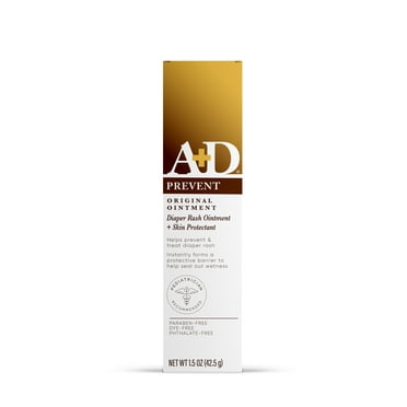 A D Original Diaper Rash Ointment, Baby Skin Moisturizer, 1.5 Oz Tube