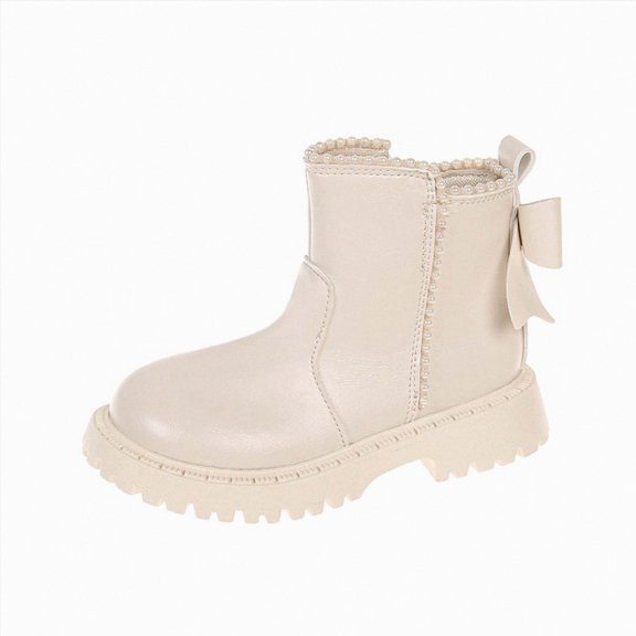 Childrens Short Boots for Girls Toddler Kids Ankle Boots for Fall Winter Casual
