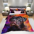 thumbnail image 3 of 3 Pieces Duvet Cover Set Neapolitan Mastiff Dog 3D Print Bedding 1 Duvet Cover 2 Pillowcases Natural Animals Comforter Sets Soft Breathable for Boys Girls Children i10hVe, 3 of 6