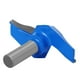 thumbnail image 2 of Vástago redondo sobre brocas para gabinete de panel elevado, cortador de madera para carpintería, herramienta de fresado de lengüeta con ranura de carburo de madera - Azul, 2 of 5