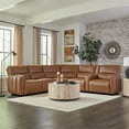 thumbnail image 4 of Pemberly Row Sable 6PC Power Adjustable Headrests Reclining Sectional, 4 of 10