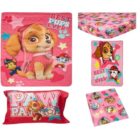 Paw Patrol 5-Piece Toddler Bedding Set - Skye