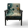 thumbnail image 4 of Designart "Colorful Mid Century Minimalist Oasis I" Upholstered Abstract Collages Accent Chair and Modern & Contemporary Arm Chair - Multiple Color & Pattern, 4 of 7