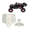 thumbnail image 2 of Protector del eje trasero del coche RC, acero inoxidable del coche RC Protector del eje trasero del coche RC Armadura del chasis de acero inoxidable Diseño aerodinámico, 2 of 14