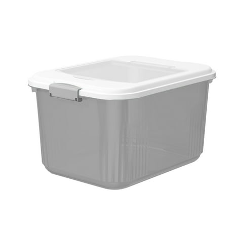 

LMEEOR Rice Bucket Household Kitchen Insect and Damp Proof Sealed Rice Storage Boxes
