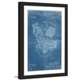thumbnail image 2 of "Engine 1914 Blueprint" Framed Painting Art Print, 2 of 4